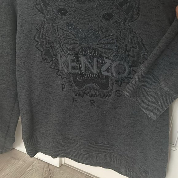 A grey Kenzo sweatshirt - Picture 2 of 4